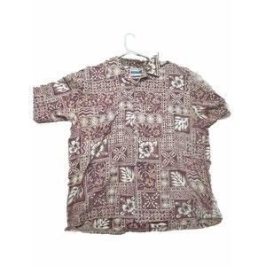 Makapuu Hawiian Shirt  Size 3xL Made In Hawaii. Plus size Mens